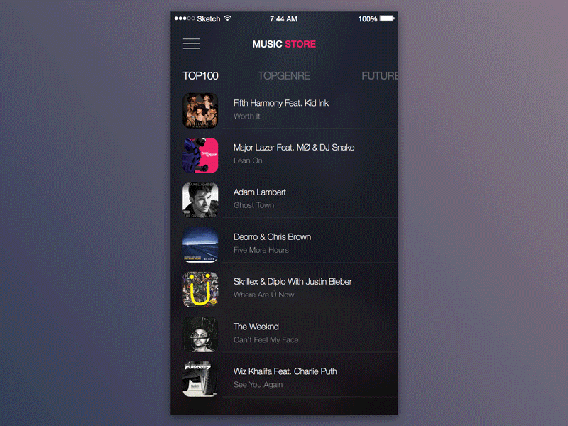 3d Touch Music Store